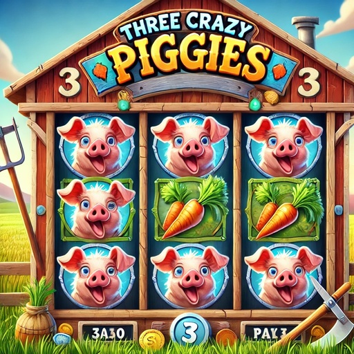 Three Crazy Piggies